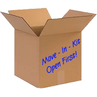 Move in kit box